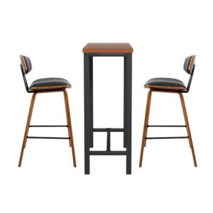 Artiss Bar Table And Stools Set Dining Desk Kitchen Chairs – Auz Sales Online Artiss Bar Table And Stools Set Dining Desk Kitchen Chairs - Image 5