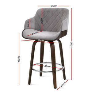 Velvet Bar Stools