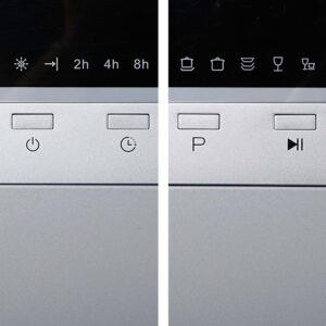Devanti 6 Place Settings Benchtop Dishwasher Sliver - Image 4