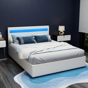 Queen Gas Lift Bed