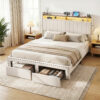 Queen Upholstered Bed Frame