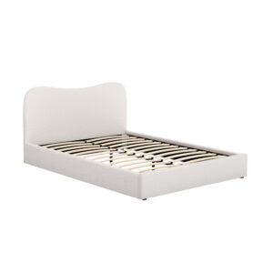 Queen Boucle Bed Frame