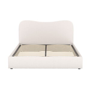 Queen Boucle Bed Frame