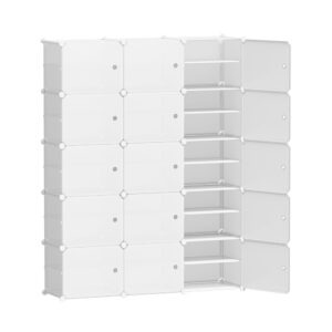 Artiss 15-Piece Stackable Shoe Rack Diy Storage Cube Set – Auz Sales Online Artiss 15-Piece Stackable Shoe Rack Diy Storage Cube Set - Image 3
