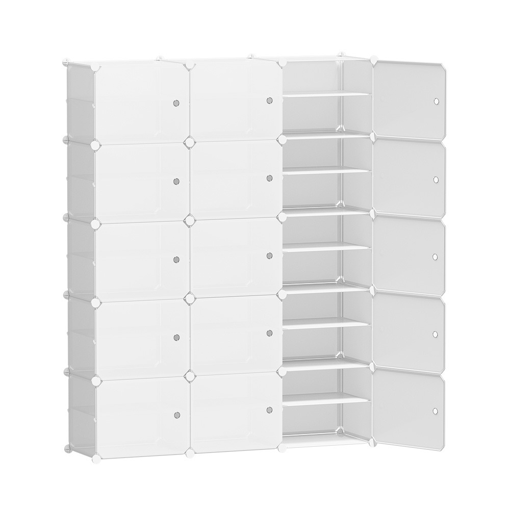 Artiss 15-Piece Stackable Shoe Rack Diy Storage Cube Set – Auz Sales Online Artiss 15-Piece Stackable Shoe Rack Diy Storage Cube Set - Image 3