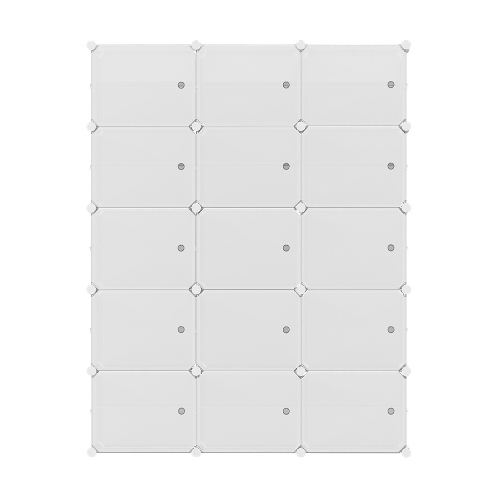 Artiss 15-Piece Stackable Shoe Rack Diy Storage Cube Set – Auz Sales Online Artiss 15-Piece Stackable Shoe Rack Diy Storage Cube Set - Image 5