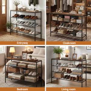 Shoe Rack 4-Tier