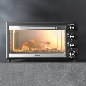 Devanti 45L Convection Oven Electric Fryer Ovens 1800W – Auz Sales Online Devanti 45L Convection Oven Electric Fryer Ovens 1800W - Image 7