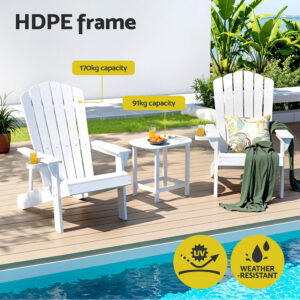 Adirondack Chair Set