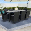Wicker Outdoor Dining Set