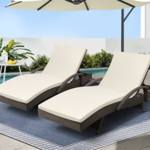 Wicker Sun Lounge