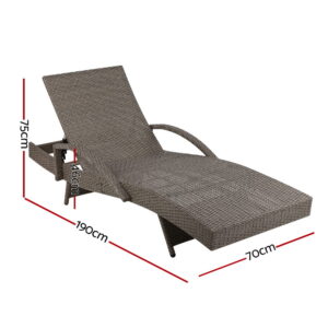 Wicker Sun Lounge