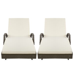 Wicker Sun Lounge