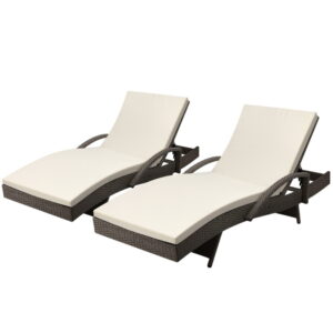 Wicker Sun Lounge