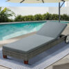 Wicker Sun Lounge
