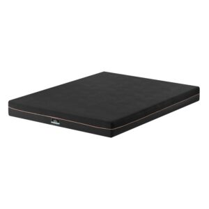 Giselle Bedding 18cm queen gel memory foam mattress in black and white