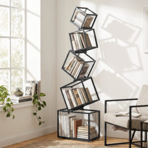 Geometric Bookshelf
