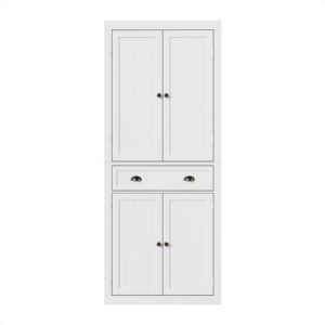 Artiss White Buffet Sideboard Storage Cabinet Hutch - Image 4
