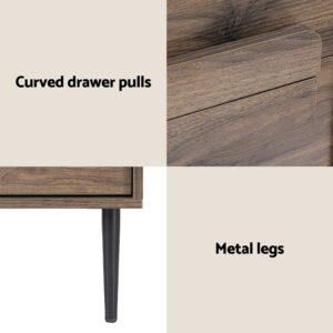 Bedside Table Walnut