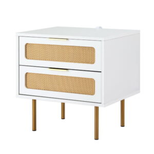 Rattan Bedside Table