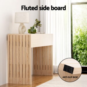 Console Table Fluted