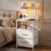 Tall Bedside Table