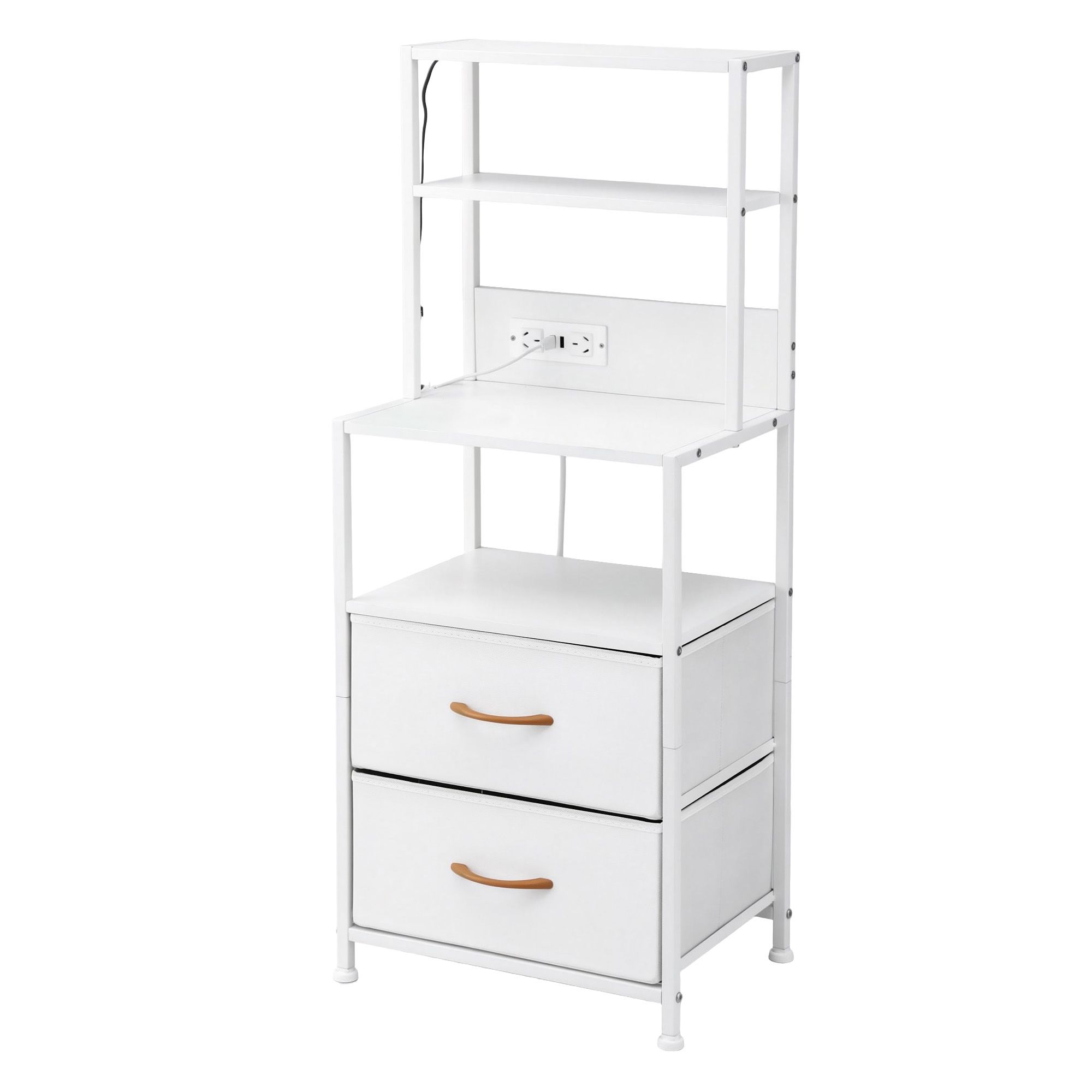 Artiss Tall Bedside Table | Led &Amp; Charging Station – Auz Sales Online Tall Bedside Table