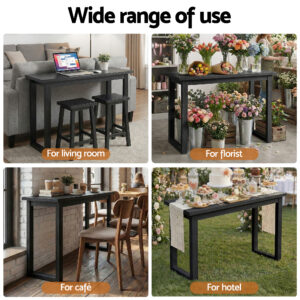 Black Console Table