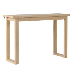 Artiss Pine Console Table styled with a vase in a modern Australian hallway