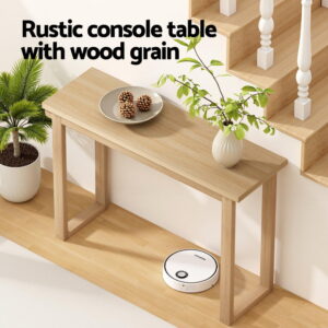 Artiss 110Cm Pine Console Table - Image 5