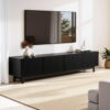 black TV unit