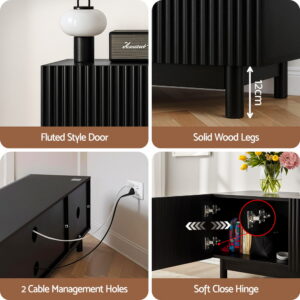 Black Tv Unit