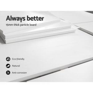 White Bookshelf Set