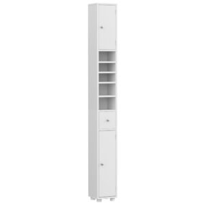 Artiss Slim Bathroom Storage Cabinet 180Cm Tall – Auz Sales Online Slim Bathroom Storage Cabinet