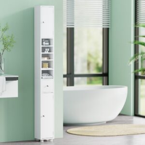 Slim Bathroom Storage Cabinet