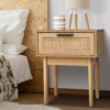 Rattan Bedside Table