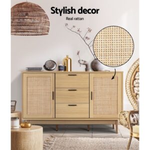 Rattan Buffet Sideboard