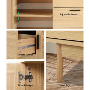 Rattan Buffet Sideboard