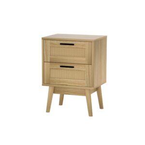 Rattan Bedside Table