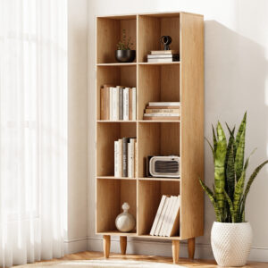 4-Tier Pine Bookshelf