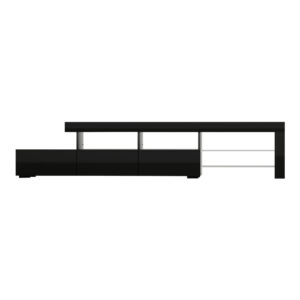Artiss Caya 215Cm Black Led Tv Entertainment Unit – Auz Sales Online Led Tv Unit
