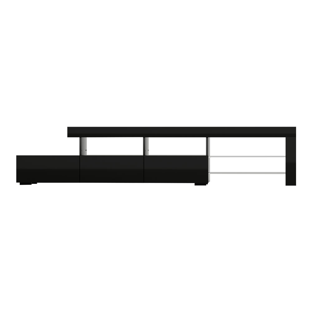 Artiss Caya 215Cm Black Led Tv Entertainment Unit – Auz Sales Online Led Tv Unit