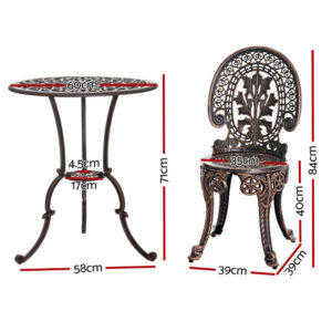 Patio Bistro Set