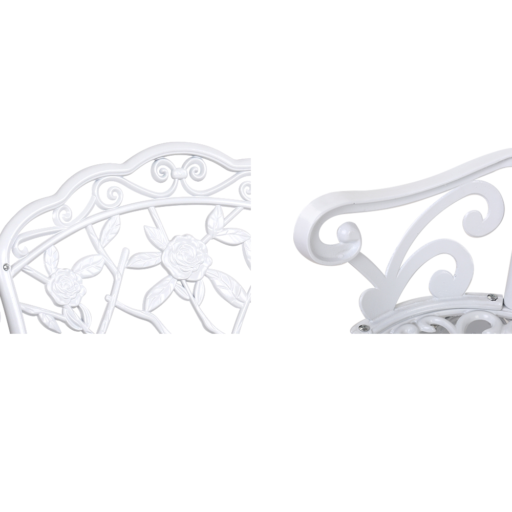 Gardeon 100Cm Cast Aluminium Outdoor Garden Bench – Auz Sales Online Outdoor Garden Bench