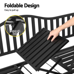 Garden Bench With Table