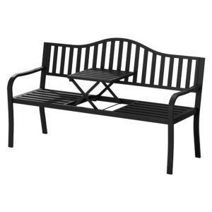 Garden Bench With Table
