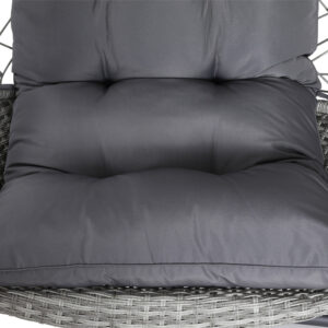 Gardeon Outdoor Egg Swing Chair Wicker Pod Grey – Auz Sales Online Gardeon Outdoor Egg Swing Chair Wicker Pod Grey - Image 5