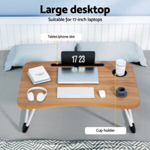 Laptop Desk Table Foldable Stand Lap Tray Sofa Bed Portable Adjustable Desks – Auz Sales Online Laptop Desk Table Foldable Stand Lap Tray Sofa Bed Portable Adjustable Desks - Image 4