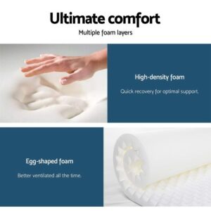 Giselle Bedding 30Cm Mattress Pocket Spring King - Image 5