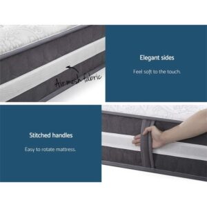 Giselle Bedding 30Cm Mattress Pocket Spring King - Image 6